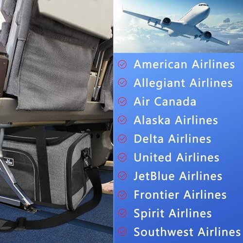 Wakytu TSA & Airline Approved Soft Pet Carrier - Image 5