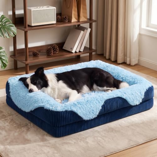 GASUR Orthopedic Dog Bed for Medium Sized Dog, Washable Dog Couch Beds by GASUR