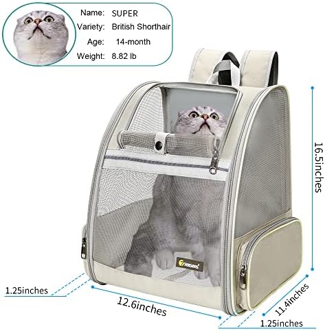 Texsens Innovative Traveler Bubble Backpack Pet Carriers - Image 2