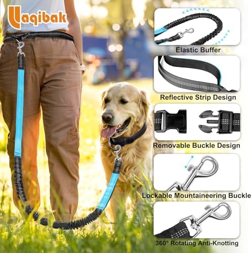 Laqibak Hands Free Dog Leash, Adjustable Waist Leash - Image 5