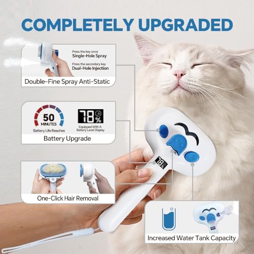 Pet Steam Brush for Dogs & Cats - Image 4