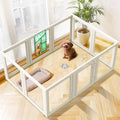 FXW AuraSpace Clear Acrylic Indoor Dog Playpen, 10 Panels by FXW