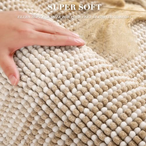 BSICPRO Bathroom Rugs Sets 2 Piece, Non Slip Boho Bath Mats - Image 3