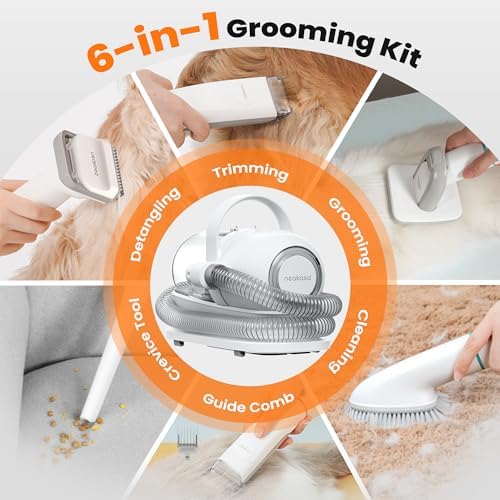 Neakasa P1 Pro Dog Grooming Vacuum, 6-in-1 Kit, 2-Year Protection Plan - Image 2