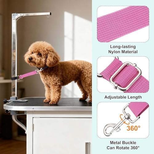 2Pcs Dog Grooming Loop, Adjustable - Image 3