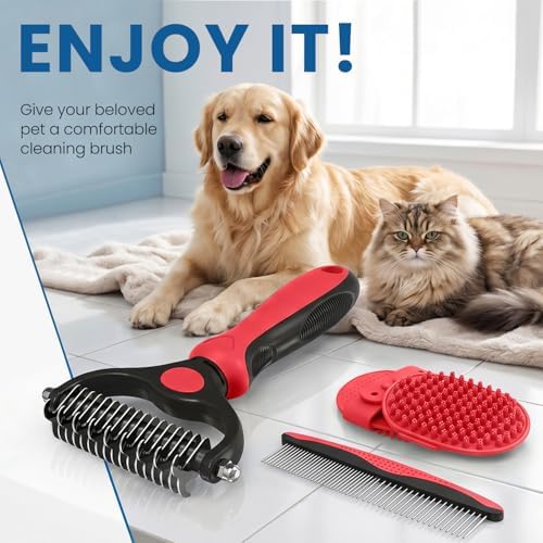 Pet Grooming Rake for Dogs and Cats - Image 7