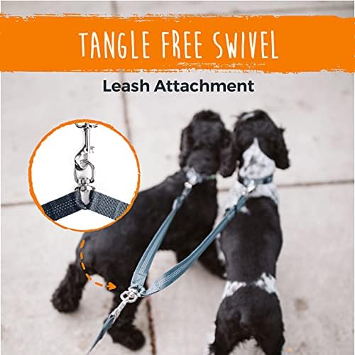 Mighty Paw Double Dog Leash, No Tangle Adjustable Split Lead - Image 5