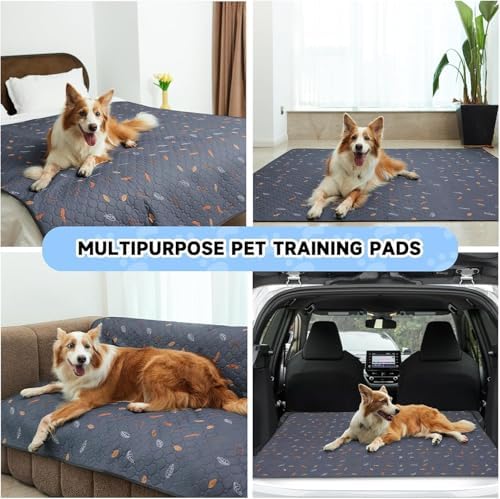 Sunheir Washable Pee Pads for Dogs Large 24" x 72" 2-Pack Reusable Puppy Pads - Image 6