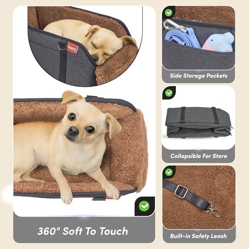 BurgeonNest Center Console Dog Car Seat - Image 5