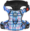 PoyPet Plaid Dog Harness Large, No Pull Vest by PoyPet