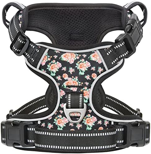 Timos Small Dog Harness, No Pull No Choke, Easy On & Off by Timos