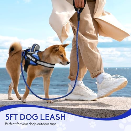 Service Dog Vest Harness and Leash Set, Animire in Training Dog Harness - Image 6