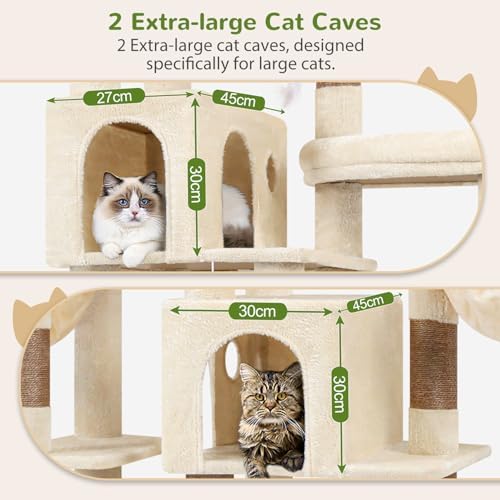 Globlazer 74in Large Sturdy Cat Tree - Image 2