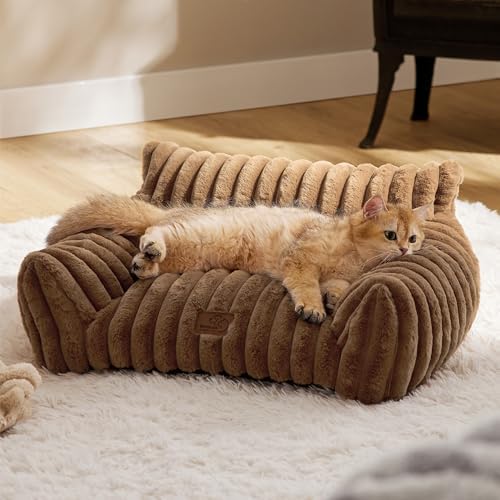 Bedsure ComfyFleece® Shown on TV Fluffy Cat Couch by BEDSURE