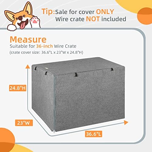 Seiyierr Dog Crate Cover - Image 2