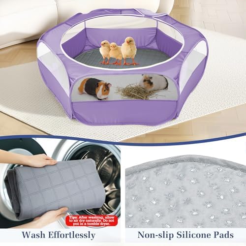 Pawaboo 2-in-1 Small Animals Playpen - Image 4