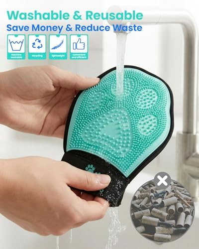 Pet Hair Removal Glove for Dogs & Cats - Image 6
