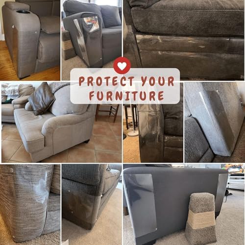 FixZilla Anti Cat Scratch Furniture Protector, Easy-to-Apply Scratching - Image 6