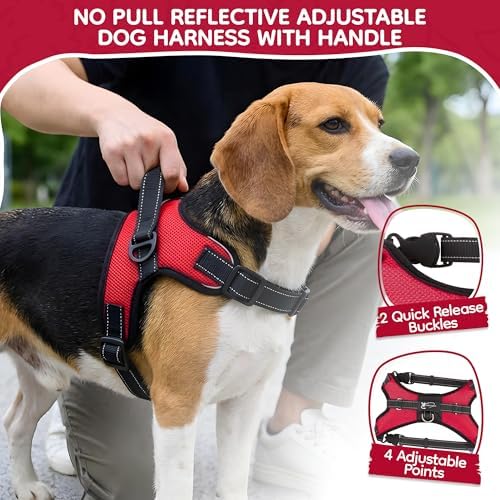 No Pull Reflective Adjustable Dog Harness - Image 2