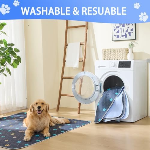 Aitmexcn Washable Pee Pads for Dogs, 2 Pack Reusable Puppy Training Pads - Image 6