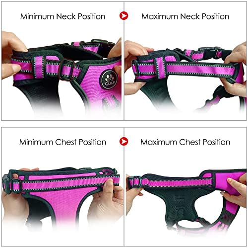 NESTROAD Dog Harness for Medium Sized Dog, No Pull Dog Vest Harness Set - Image 5