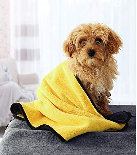 Dog Bath Towel - Super Absorbent Microfiber Dog Towel by Kwispel