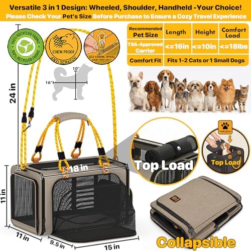 PAWZIDEA Expandable Pet Carrier - Image 2