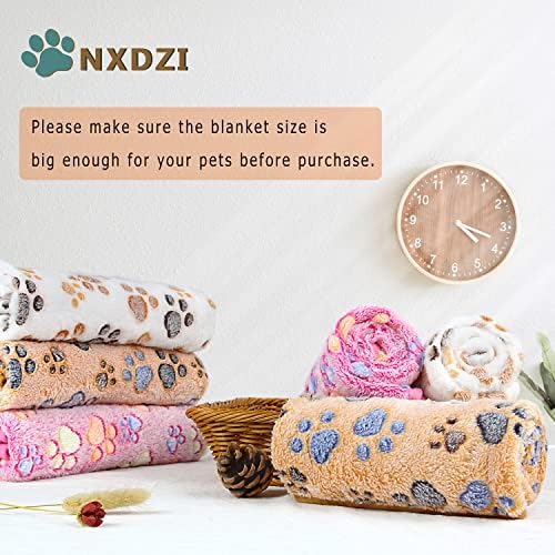 Dog Blankets for Small Medium Dogs Washable, 3 Pack Pet Blanket Washable 30" x - Image 2