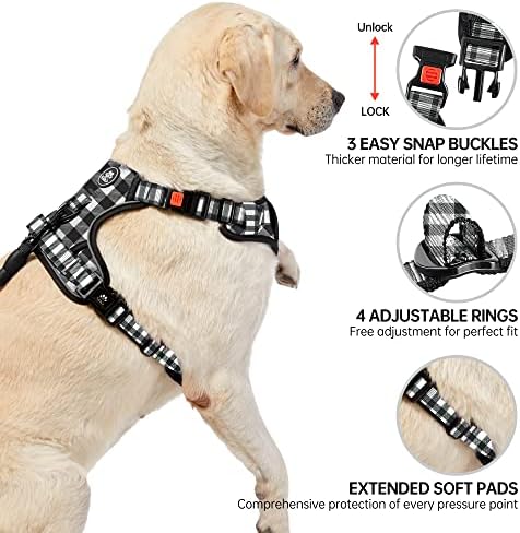 NESTROAD Reflective Dog Harness - Image 4