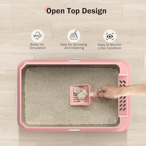 Stainless Steel Litter Box, Extra Large Litter Boxes - Image 7