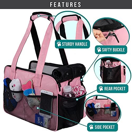 PetAmi Small Dog Purse Carrier, Airline Approved Soft Sided Tote - Image 4