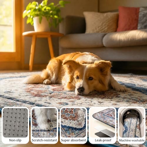 Washable Pee Pads for Dogs, Reusable Puppy Potty Training Pads, Ultra-Absorbent - Image 5