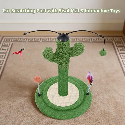 YUNIQUE Cactus Cat Scratching Post - Image 6