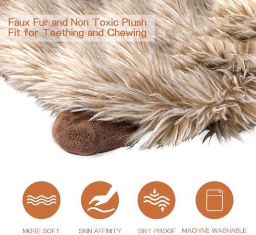 Dog Squeaky Toys for Small Dogs, Puppy Toys for Teething Cute Hedgehog - Image 3