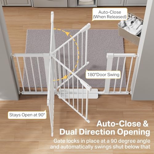 Cumbor 29.7-51.5 in Extra Wide Baby Gate - Image 5