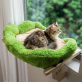 WOOCHPET Wooden Cat Window Perch, Cat Window Bed by WOOCHPET