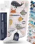 homerella Bathtub Mat Non Slip Kids 40x16 Baby Bath Mat Non Slip Anti Mold by Homerella