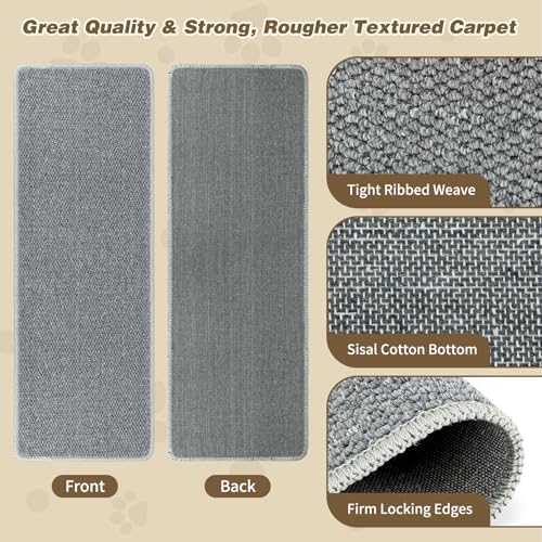 FHTONGE Extra Tall Thickened Cat Wall Climbing Carpet - Image 2