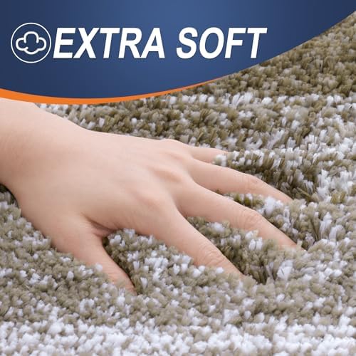 OLANLY Bathroom Runner Rug 47x17, Extra Soft Absorbent Microfiber Bath Rugs - Image 2