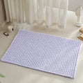 TYUU Waffle Bath Mat, Cute Bathroom Rugs Non Slip, 36x24 Lavender Cream by TYUU