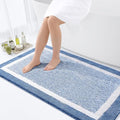 OLANLY Large Bathroom Rugs 47x32, Soft Absorbent Microfiber Bath Rugs by OLANLY