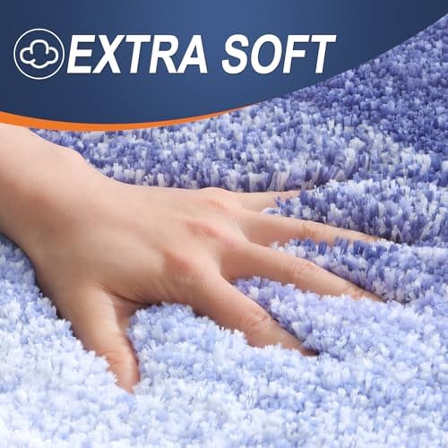OLANLY Bathroom Runner Rug 70x24, Extra Soft Absorbent Microfiber Bath Rugs - Image 3