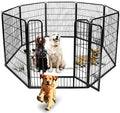 ZENY Dog Fences for The Yard, Dog Pens Outdoor, Dog Pen Indoor, 8 Panels Dog by ZENY
