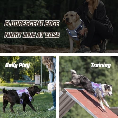 AUROTH Tactical Dog Harness Medium Sized Dog No Pull Adjustable Dog Vest - Image 5