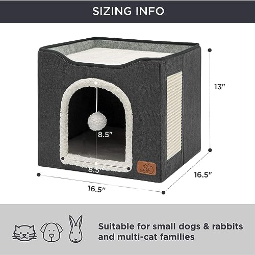 Bedsure Cat House Bed for Indoor Cats - Image 6
