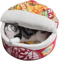 寵幸 Ramen Noodle Cat Bed, Soft Warm Washable by %E5%AF%B5%E5%B9%B8