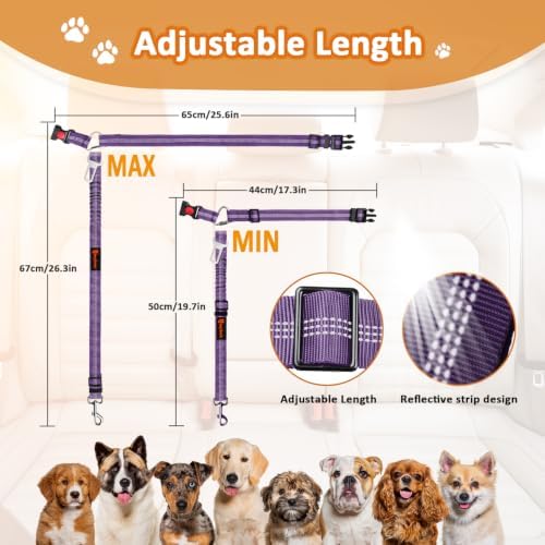 Laqibak Removable Dog Seat Belt Harness - Image 7