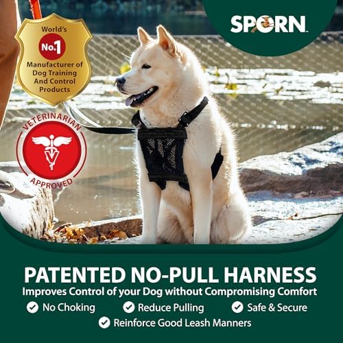 Sporn No Pull Dog Harness, Durable Nylon Mesh Harness - Image 2