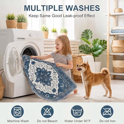 Washable Pee Pads for Dogs, Great Urine Absorbent Reusable Puppy Training Pads - Image 5