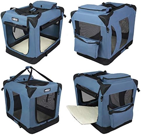 EliteField 3-Door Soft Dog Crate - Image 4